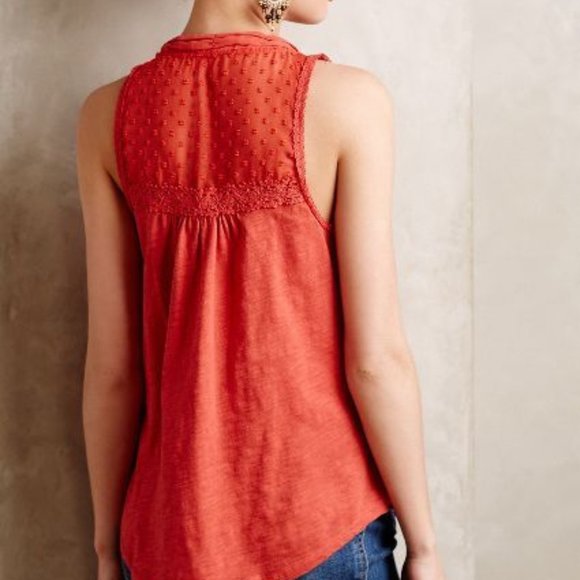 ❌️SOLD❌️Anthropologie Meadow Rue Jenson Top - Picture 2 of 5